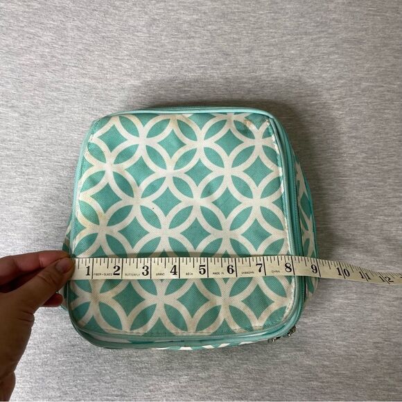 The Children's Place Girl's Teal Print Cooler Insulated Lunch Bag 8”x 9” - Picture 4 of 11